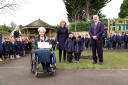 HM Lord-Lieutenant of Somerset Joins KES Pre-Prep Children to Plant a Tree for The Queen's Jubilee